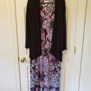 Carole Hochman Maxi Dress 2 Piece Set